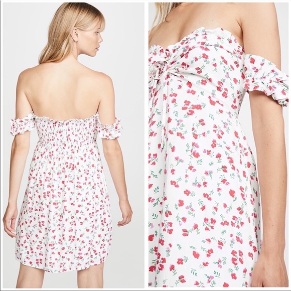 MINKPINK BURMA BLOOM MINI DRESS- XS - Picture 5 of 12